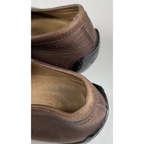 Tod’s Men’s Brown Leather Driving Loafers-US 8.5-EU 41-42 (Marked UK/Italian 7) - Picture 11 of 16